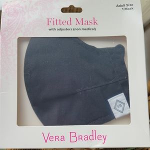 Vera Bradley Black Face Mask